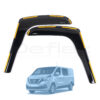 Nissan Primastar X82 2014 Onwards Deflec Smoked Wind Deflectors (2pc)