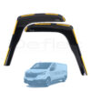 Renault Trafic X82 2014 Onwards Deflec Smoked Wind Deflectors (2pc)