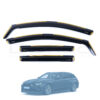 BMW 3 Series 2019 Onwards Deflec Smoked Wind Deflectors (5 Door) (4 pc)