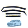 VW Golf Mk5/6 2004-2011 Deflec Smoked Wind Deflectors (5 Door) (4 pc)