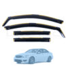 Mercedes C Class 2008-2014 Deflec Smoked Wind Deflectors (5 Door) (4 pc)