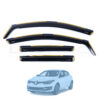 Renault Clio 2012-2019 Deflec Wind Deflectors (5 Door) (4 pc)