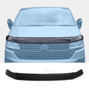 VW T6/T6.1 2015-2024 Deflec Bonnet Deflector – Gloss Black