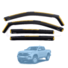 VW Amarok 2023 Onwards Deflec Smoked Wind Deflectors (5 Door) (4 pc)