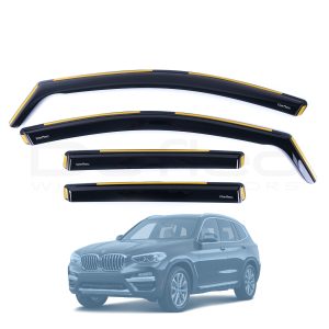 BMW X3 18-23 Deflec Smoked Wind Deflectors (4pc)