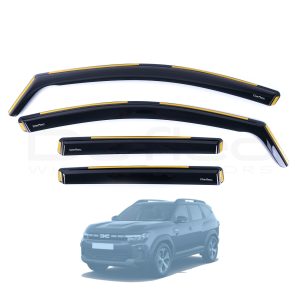 Dacia Bigster 2025 Onwards Deflec Smoked Wind Deflectors (4pc)