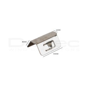 Small Wind Deflector Clips x10