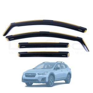 Subaru XV 18-22 Deflec Smoked Wind Deflectors (4pc)
