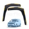 Ford Transit Courier 2023 Onwards Deflec Smoked Wind Deflectors (2pc)