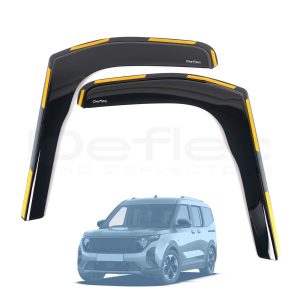 Ford Tourneo Courier 2023 Onwards Deflec Smoked Wind Deflectors (2pc)