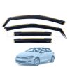 VW Polo Hatchback 2017 Onwards Deflec Smoked Wind Deflectors (4pc)
